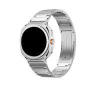 PPzsyxx Correa de titanio de desmontaje rápido con un solo clic for Samsung Galaxy Watch 8 (40mm, 44mm, 8Classic (46mm) y 7Ultra/Ultra2 (47mm) accesorios(Silver,For Galaxy Ultra 2(2025))