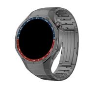 PPzsyxx Correa de titanio for Huawei Watch GT5 Pro Pulsera especializada for Watch GT5Pro Banda de metal empresarial sin espacios(NO.2 gray)