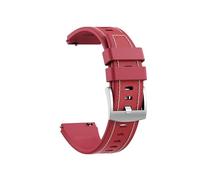 PPzsyxx Pulsera de silicona de cuero de 22mm for Huawei Watch GT 6 6Pro 5 5Pro 4 46mm Runner2 Buds2 Ultimate 2 pulsera de repuesto accesorios(Red,For Watch 5 46mm)