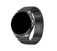 PPzsyxx Pulsera de titanio de 22mm for Huawei Watch Buds2 Ultimate 2 Band Reemplazo de pulsera accesorios(Black,For GT6 Pro 46mm)