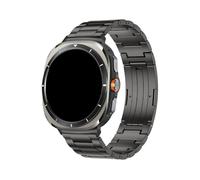 PPzsyxx Tira de titanio fina y ligera For Samsung Watch Ultra2 2025 47mm pulsera Correa for Galaxy Watch 8-7 Ultra Strap accesorios(Titanium Gray,For Galaxy Ultra 47mm)