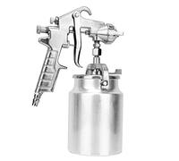 PQ-2 Pistola de pulverización neumática Pulverización de pulverización doméstica Alimentación por gravedad 1.5mm Tipo de aspiración Sin pintura Airless Paint Spray Gun