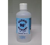 PQ QUIMICA Alcohol ETILICO 96º ALCOSANI 250 ML, Estándar, 250ML, 24