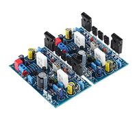 Pqahffowr 1 par de tarjeta amplificador de potencia 100Wx2 amplificador IRF240 FET clase un amplificador de potencia para tarjeta de audio amplificador para sonido