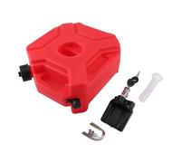 Pqahffowr 1 set 5L Tanques de Combustible Bidones de Gasolina de Plástico Soporte de Coche Moto Jerrican Bidón de Gasolina Contenedor de Bidón de Combustible