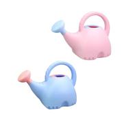 Pqahffowr 2 piezas Elefante Regadera Botella de pulverización para plantas para niños Regadera de mano Regadera para animales Regadera