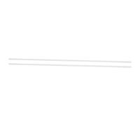 Pqahffowr 3 mm x 250 mm forma redonda acrílica sólida varilla Pmma barra extruida clara 2 piezas