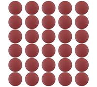 Pqahffowr 30pcs / set 5 pulgadas 125 mm Disco de arena redondo Disco de arena Hojas abrasivas 80/100/120/180/240/320 Gancho y bucle Disco de lijado para granos de lijadora