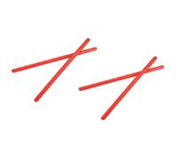 Pqahffowr 4 Piezas Rhythm Stick Learning Toys Claves Roscadas de Madera Instrumento de PercusióN Musical Rhythm Sticks Toy para NiñOs