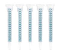 Pqahffowr 50 x boquilla de mezcla para tubo de metalurgia estática jeringa 83 mm para mortero compuesto 50 ml 37 ml