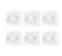 Pqahffowr 6 cartuchos filtrantes de carbón vegetal mediano de acuario para reemplazos Quietflow potencia 10