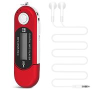 Pqahffowr 8G USB Flash Drive Reproductor de MP3 FM Rojo