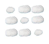 Pqahffowr - 9 decoraciones de nubes para techo, decoración de nubes colgantes de algodón, propiedades de nubes artificiales en 3D, fácil de usar.