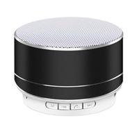 Pqahffowr A10 Mini altavoz Bluetooth portátil al aire libre para caja de sonido con soporte para tarjeta TF negro