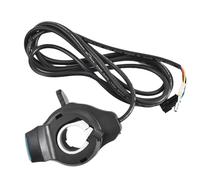 Pqahffowr Acelerador de Pulgada para Bicicleta Eléctrica con Pantalla LCD, Manijas de Manillar de Control de Velocidad, Accesorios de Bicicleta Eléctrica