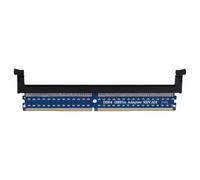 Pqahffowr Adaptador DIMM DDR4 288 pines Riser Probador de memoria Tarjeta de protección de memoria Tarjeta de extensión de circuito de tarjeta de elevación pequeña oreja