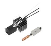 Pqahffowr - Boquilla reforzada de 0,4 mm para impresora 3D QiDi X Plus 3/X Max3 con soporte para consumibles PLA/ABS/PETG/TPU/PP/PEI