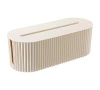 Pqahffowr - Caja de almacenamiento de cables, caja de almacenamiento de cables para ocultar y disimular las múltiples tomas caja de gestión de cables de oficina doméstica