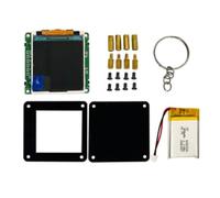 Pqahffowr ESP32 C3 - Adornos portátiles para escritorio (pantalla LCD, 1,44 pulgadas), mini TV Lvgl Spaceman St7735, pantalla SPI