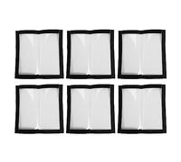Pqahffowr - Juego de 6 sobres de señuelo de pesca, cubiertas de señuelo de PVC transparente para mantener la pesca de cualquier securidad, funda de cebo de pesca para ver fácilmente los señuelos