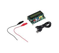 Pqahffowr Lc100-a Digital Lcd Alta Preciion Inductor Capacitancia L/C Metro Condensador Probador de frecuencia 1Pf-100Mf 1Uh-100H Lc100-a + Clip de prueba