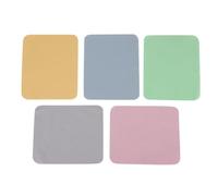 Pqahffowr Limpiador de Gafas de Gamuza Suave de 5 Piezas Anteojos PañO Limpio de Fibra Fina para la Limpieza de la CáMara de la Lente