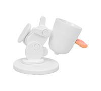 Pqahffowr Luces de noche LED Lámpara de escritorio plegable para animales de dibujos animados Lámpara de protección de ojos en forma de luz para animales de compañía lindo, conejo blanco