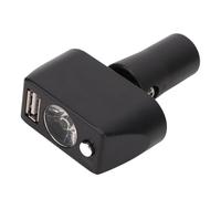 Pqahffowr Luz para Silla de Ruedas Eléctrica de 3 XLR, Carga USB, Ángulo Ajustable, Controlador de Iluminación LED para Silla de Ruedas Eléctrica para la Noche