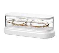 Pqahffowr MáQuina Limpiadora UltrasóNica PortáTil Limpiadora de Joyas, Mini Limpiadora SóNica para Joyas, Gafas, Anillos, Diamantes, Monedas, Relojes