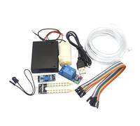 Pqahffowr Módulo de riego automático en kit de bricolaje, módulo de riego automático detección de humedad del suelo y bombeo automático de agua, fácil de usar.