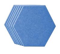 Pqahffowr Paneles AcúSticos de 12 Piezas 14 X 13 X 0,4 Pulgadas Paneles de Sonido de Borde Biselado Utilizados en DecoracióN de y Tratamiento AcúStico