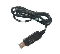 Pqahffowr para RPi 5 Generación Terminal Serie Dedicado Pines Terminal Display Debugging Uart Cable de descarga USB a TTL