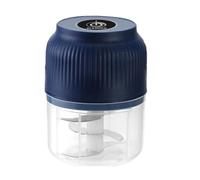 Pqahffowr Picadora Eléctrica Recargable por USB - Mini Prensa-Ail, Picadora de Carne, Prensa de Verduras, Gadget de Cocina