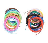 Pqahffowr Recargas de filamento PCL para bolígrafo de impresión 3D 1,75 Mm, paquete de 20 colores aleatorios, baja temperatura de fusión de 70 ℃, regalos para niños (200 FT)