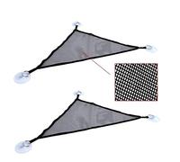 Pqahffowr Reptil Hammock Ladder Accesorios Set para Grandes Pequeños Barbudos Geckos Anole Lagartos O serpientes (de esquinas, 19 × 13 × 13 pulgadas, paquete de 2)