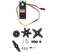 Pqahffowr - Servos digitales MG996 de 3,5 kg, engranaje de plástico para coche JR, modelo RC, helicóptero, , bricolaje