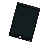 Pqahffowr - Tableta de dibujo LCD de 8,5 pulgadas, tabla de escritura de graffiti de color para niños, tableta de dibujo de cumpleaños de Navidad, fácil de usar, color negro