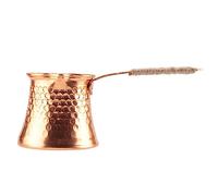 Pqahffowr Turc Cafetere - Cafetera para cafetera (3 personas, 200 ml, cobre, hecha a mano, accesorio de regalo decorativo, de alta calidad)