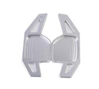 PQAIECXD Coche Paleta Cambio Compatible Con Tt Tts Ttrs Para MK2 8J 2006 2007 2008 2009 2010 2011 2012 2013 2014 Piezas De Coche Estilo Volante Paletas De Extensión Palancas De Cambios(Silver)