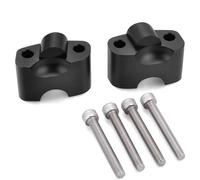 PQAIECXD Elevador de Manillar Moto Compatible con Ducati 696 796 795 1100 Elevadores De Manillar Altura Motocicleta para Adaptadores para Up Kit De Elevador De Manillar Accesorios De Aluminio(Black)