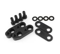 PQAIECXD Elevador de Manillar Moto para GL1800 para F6B 2001-2017 Abrazaderas Universales Manillar Motocicleta Elevadores De Manillar Adaptador De Montaje para Motocicleta Piezas Mejora Modificadas