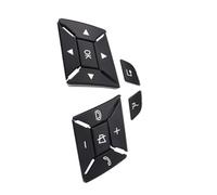 PQAIECXD Pegatinas Botón Coche Compatible con Benz para CLA C117 para CLA200 para CLA250 CLA45 2013 2014 Embellecedor De Botón para Volante De Coche Pegatina para Interior De Coche