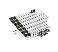 PQAWSFR Sujetador De Carenado Compatible con CB900 para Hornet para CBR1100XX para CB500X Kit De Combinación De Pernos De Motocicleta Pernos De Conexión De Tornillo Decoración De Motocicleta