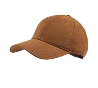 PQCHAOQ Gorra de béisbol de perfil bajo para papá, gorra lisa para hombres y mujeres, sombrero de algodón sin construir, ajustable, 02-marrón, Talla única