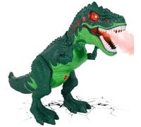 PQETBV Juguetes de Dinosaurios con Niebla de Agua, Luz y Sonido, Caminar Dinosaurios Juguetes, Eléctrico Dinosaurio Juguete para Niños Niñas 3 4 5 Años