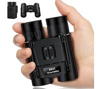 PQETBV Prismáticos Compactos, Prismaticos Largo Alcance 8x21 para Observación de Aves, Teatro y Conciertos, Caza y Juegos Deportivos