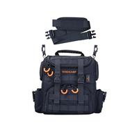 PQIQP WINDCAMP 705 - Bolso de mano para radio ICOM IC-705 FTX-1F Field Pack compatible con LC-192 GO Box Bolsa de transporte Bolsa de hombro