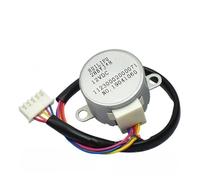 Pqjydaicvf Motor de guía de Aire de 12 V CC, Compatible con 28BYJ48, Motor Paso a Paso de aspas oscilantes for máquina Colgante Grande de Aire Acondicionado.