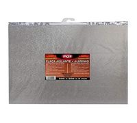 PQS - Placa Aislante de Fibra Mineral 50 x 50 cm - Resistente a Altas Temperaturas hasta 1100ºC - Sin Amianto - Protección para Chimeneas, Fogones y Campanas