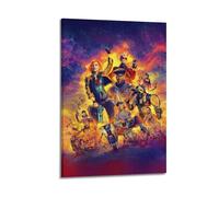 PQSDSLCX Póster decorativo de la película Borderlands, 4 pósteres de pared e impresión artística moderna para decoración de dormitorio familiar, 60 x 90 cm